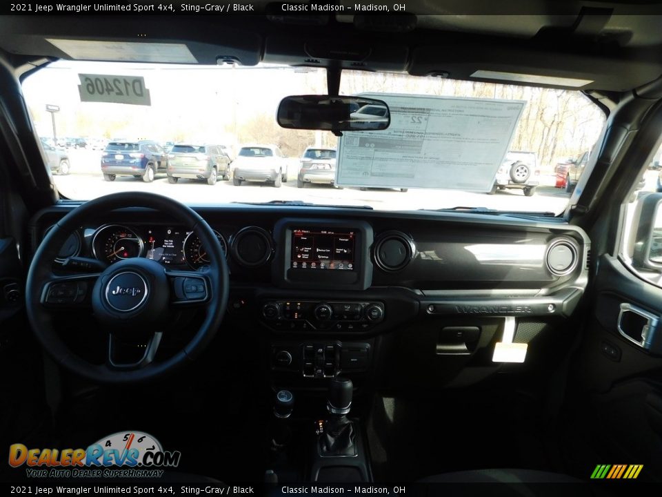 2021 Jeep Wrangler Unlimited Sport 4x4 Sting-Gray / Black Photo #4