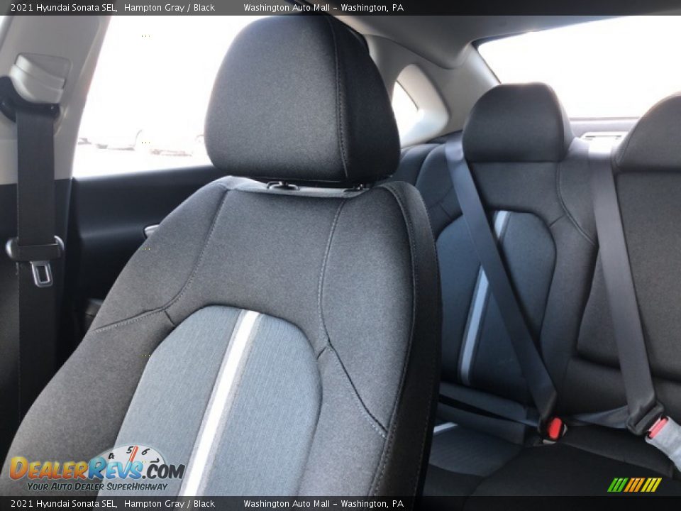2021 Hyundai Sonata SEL Hampton Gray / Black Photo #16