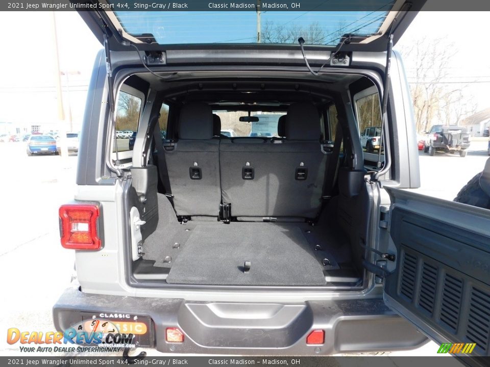2021 Jeep Wrangler Unlimited Sport 4x4 Sting-Gray / Black Photo #12