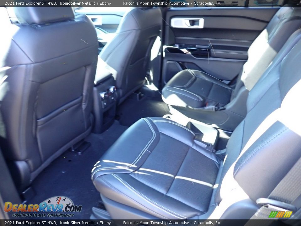 Rear Seat of 2021 Ford Explorer ST 4WD Photo #8