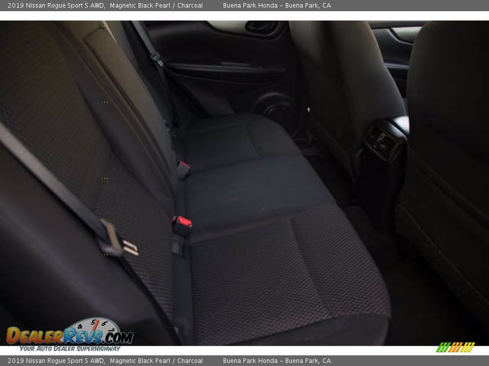 2019 Nissan Rogue Sport S AWD Magnetic Black Pearl / Charcoal Photo #22