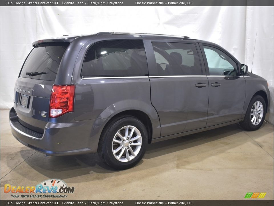 2019 Dodge Grand Caravan SXT Granite Pearl / Black/Light Graystone Photo #2