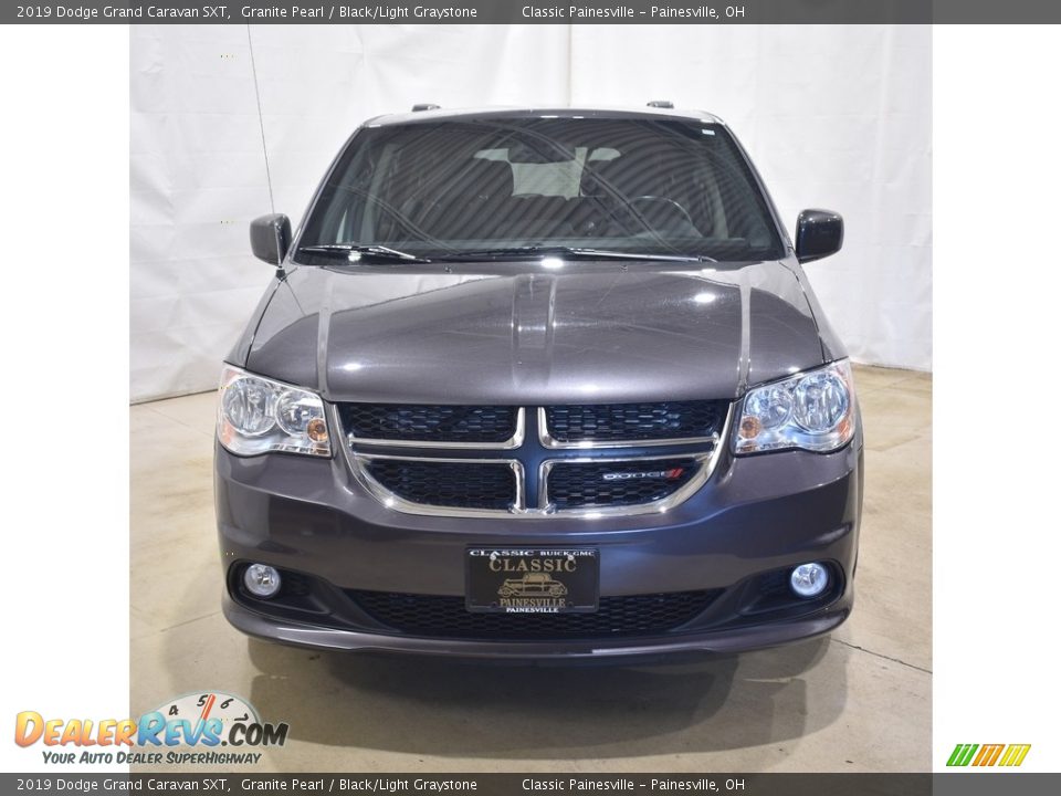 2019 Dodge Grand Caravan SXT Granite Pearl / Black/Light Graystone Photo #4