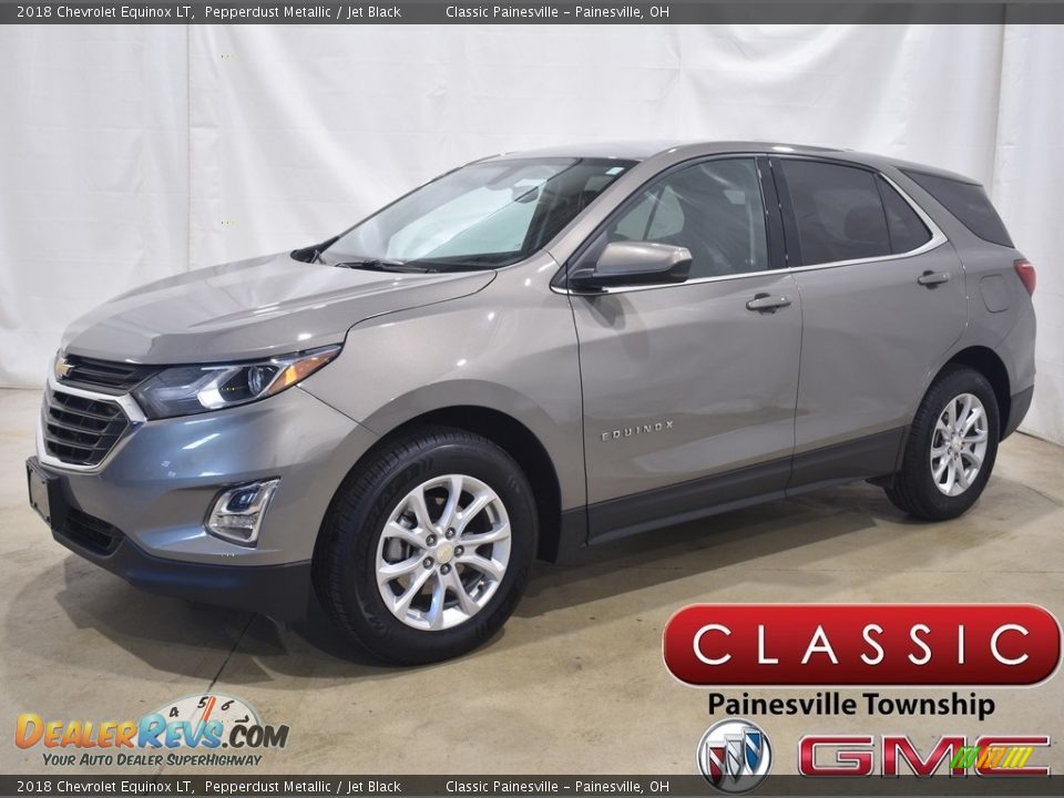 2018 Chevrolet Equinox LT Pepperdust Metallic / Jet Black Photo #1