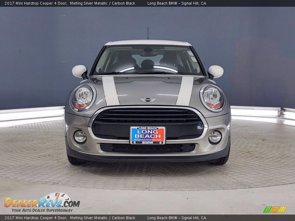 2017 Mini Hardtop Cooper 4 Door Melting Silver Metallic / Carbon Black Photo #2