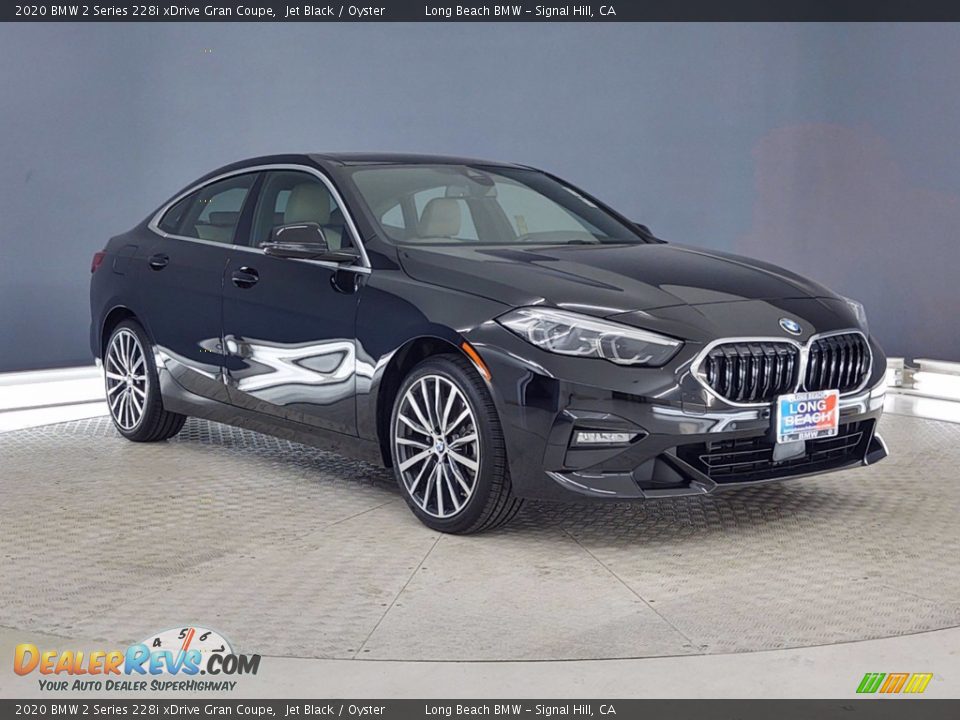 2020 BMW 2 Series 228i xDrive Gran Coupe Jet Black / Oyster Photo #1