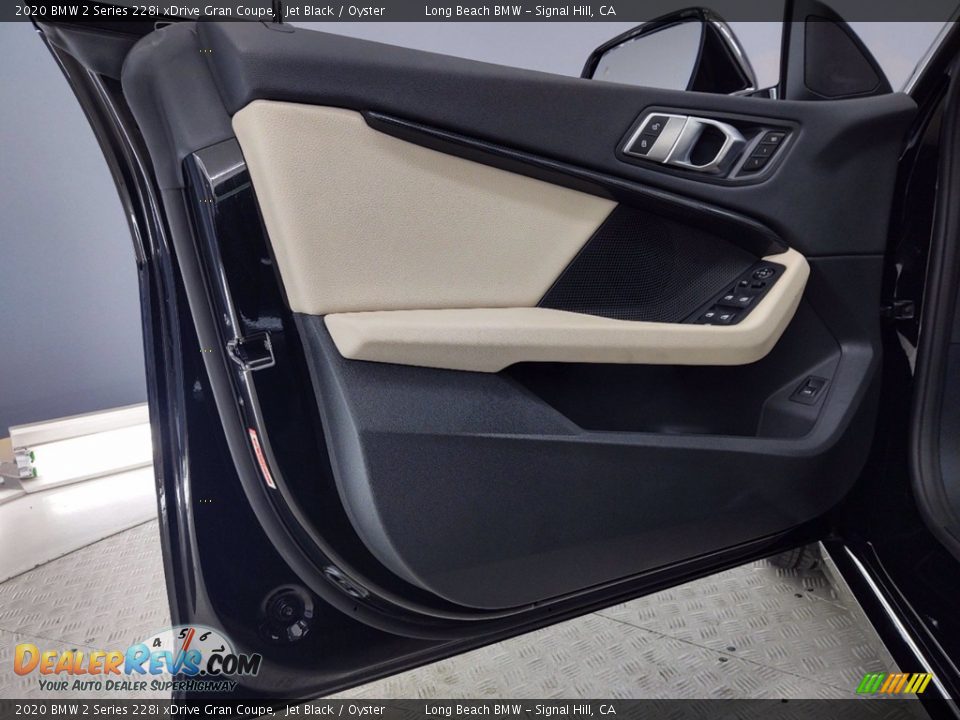 2020 BMW 2 Series 228i xDrive Gran Coupe Jet Black / Oyster Photo #12