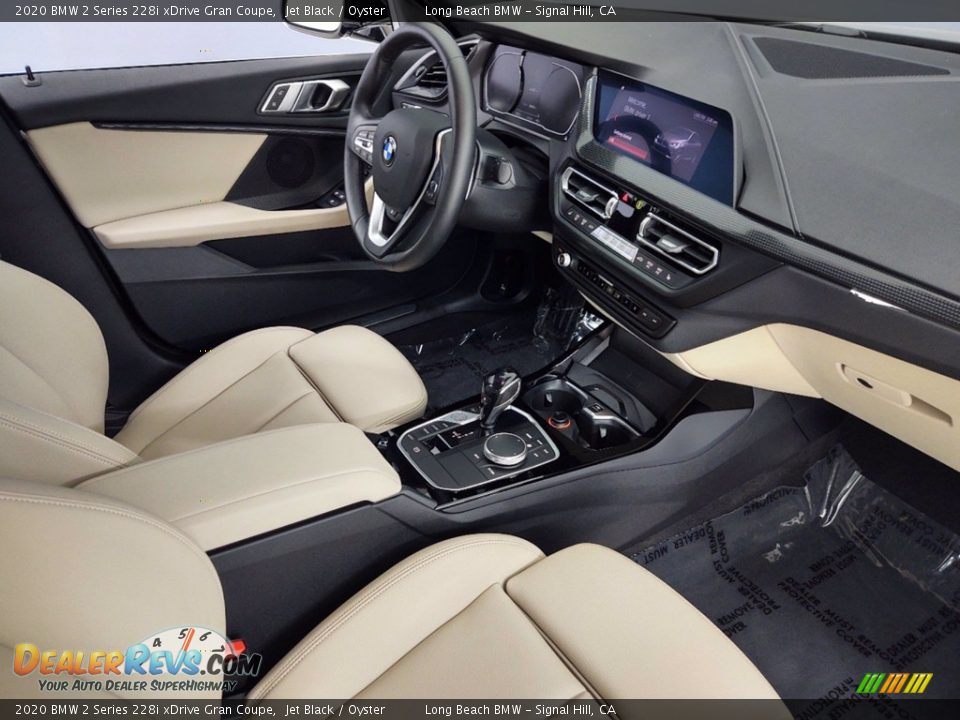 2020 BMW 2 Series 228i xDrive Gran Coupe Jet Black / Oyster Photo #31