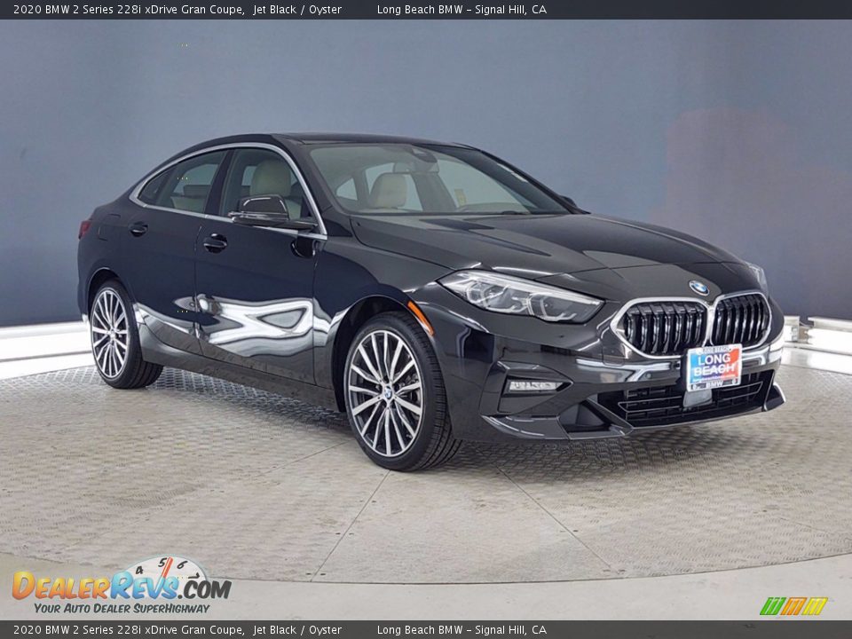 2020 BMW 2 Series 228i xDrive Gran Coupe Jet Black / Oyster Photo #35