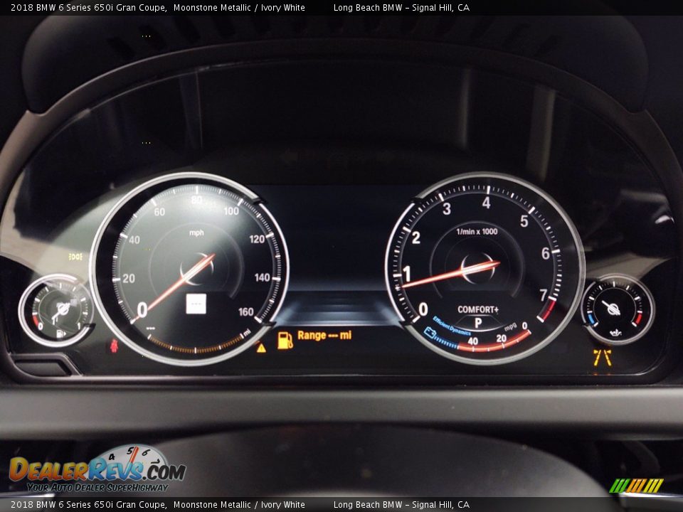 2018 BMW 6 Series 650i Gran Coupe Gauges Photo #16