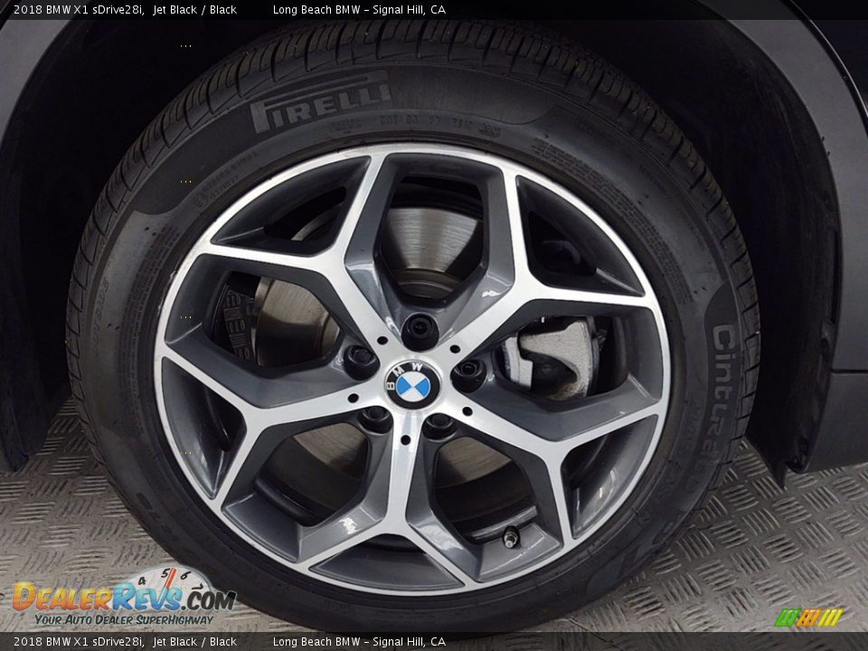 2018 BMW X1 sDrive28i Jet Black / Black Photo #9