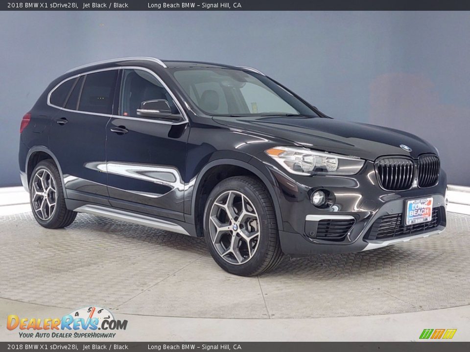 2018 BMW X1 sDrive28i Jet Black / Black Photo #33