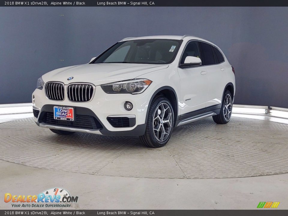 2018 BMW X1 sDrive28i Alpine White / Black Photo #4