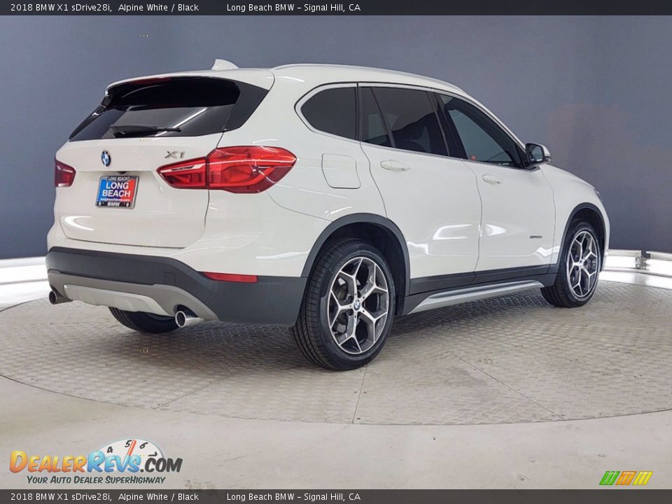 2018 BMW X1 sDrive28i Alpine White / Black Photo #6