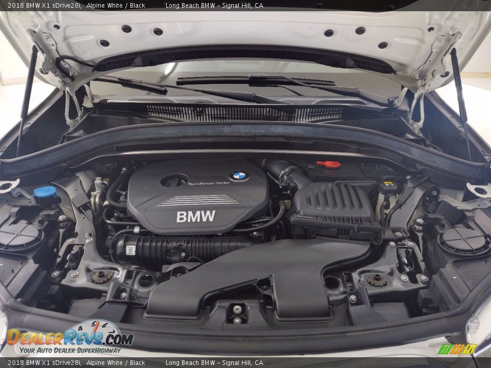 2018 BMW X1 sDrive28i Alpine White / Black Photo #30