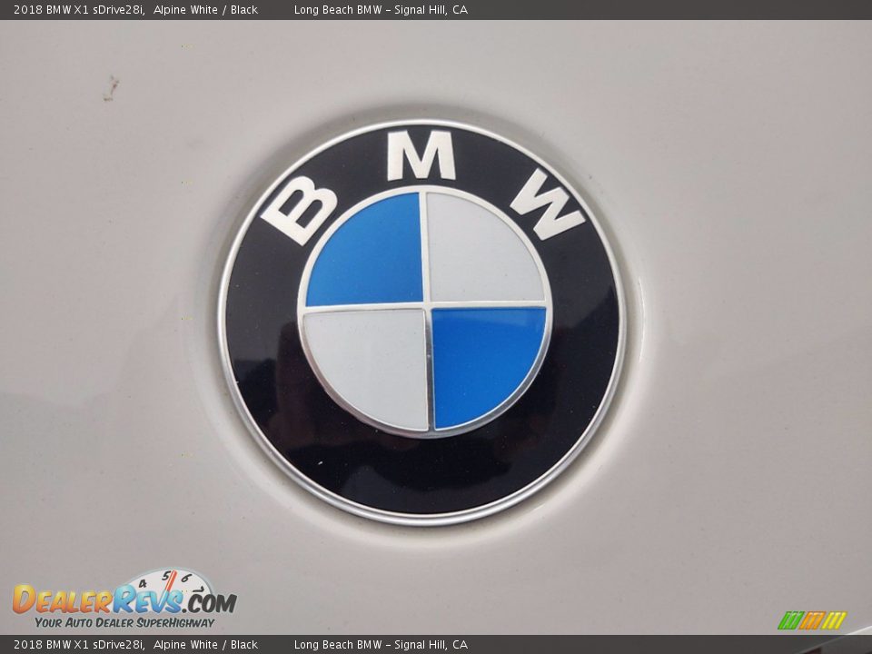 2018 BMW X1 sDrive28i Alpine White / Black Photo #32