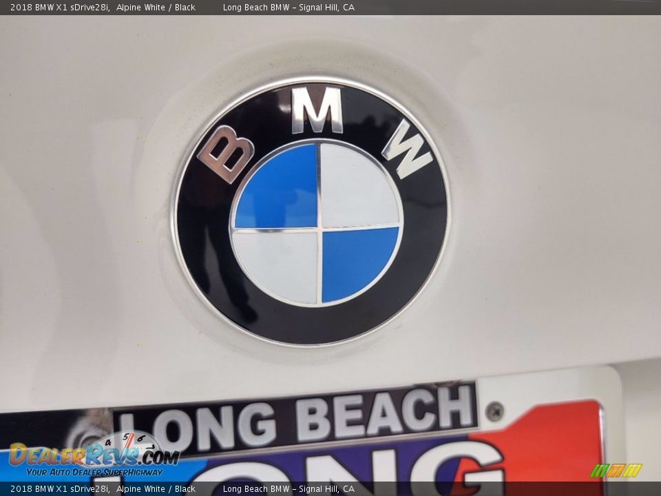 2018 BMW X1 sDrive28i Alpine White / Black Photo #34
