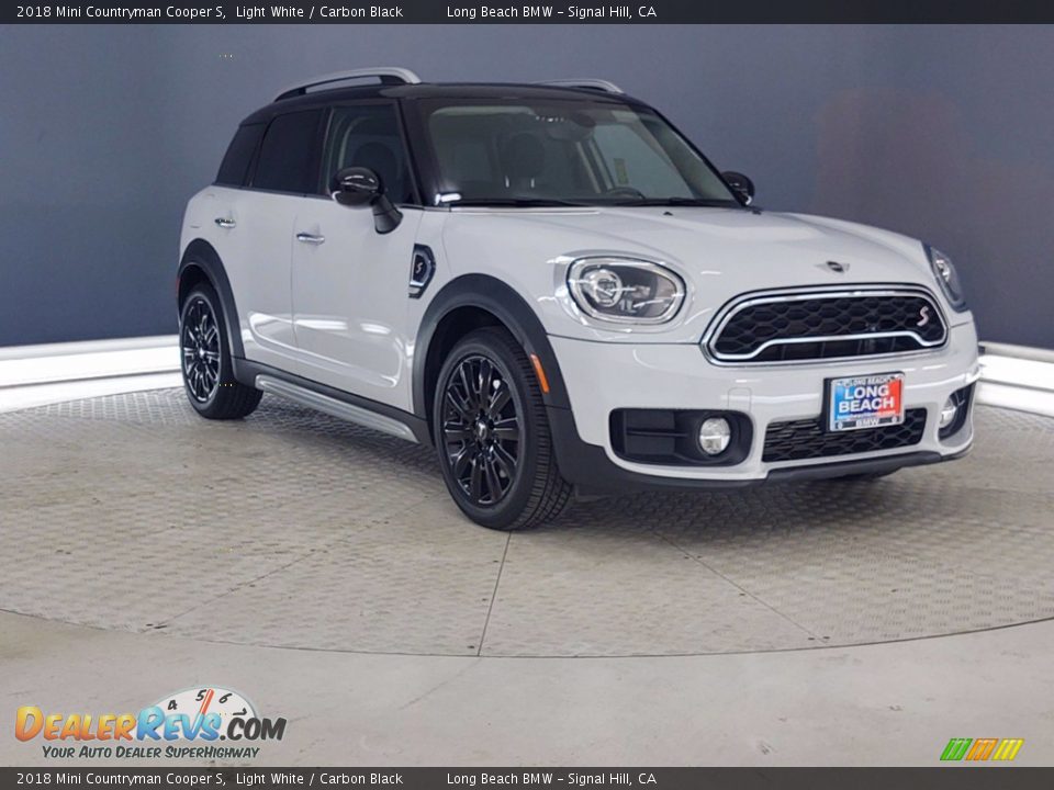 2018 Mini Countryman Cooper S Light White / Carbon Black Photo #1