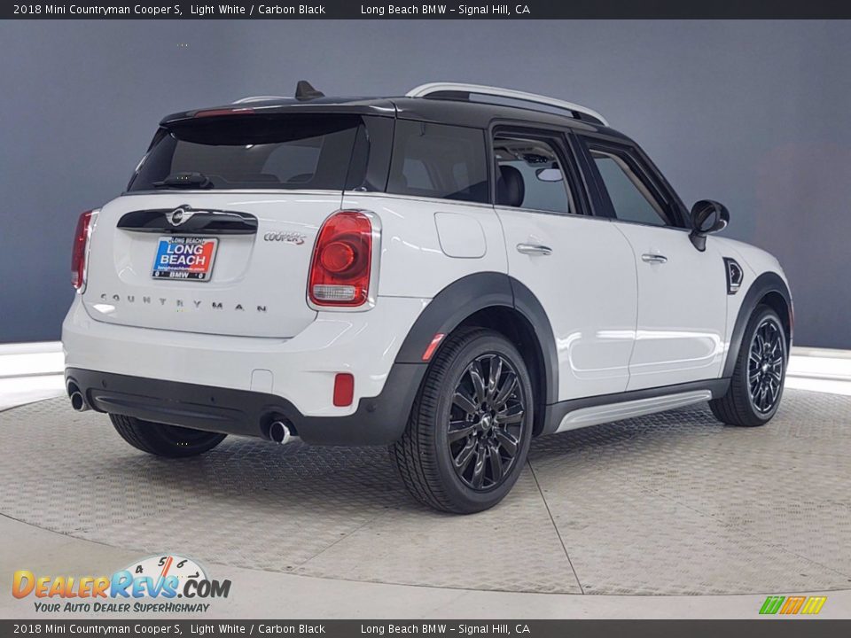 2018 Mini Countryman Cooper S Light White / Carbon Black Photo #6