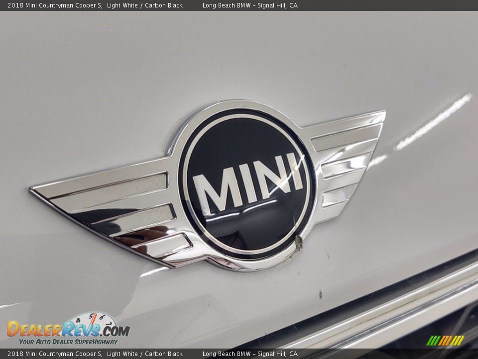 2018 Mini Countryman Cooper S Light White / Carbon Black Photo #34