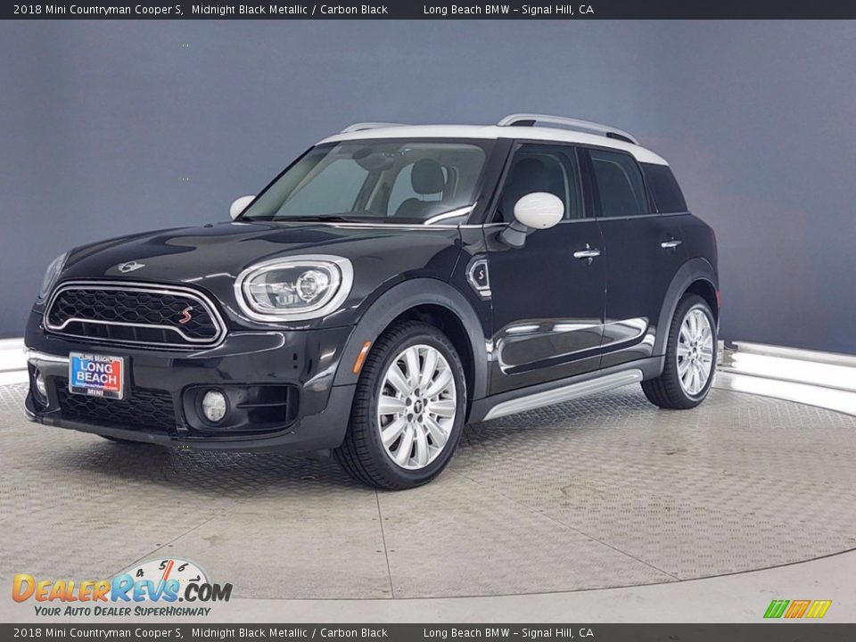 2018 Mini Countryman Cooper S Midnight Black Metallic / Carbon Black Photo #3