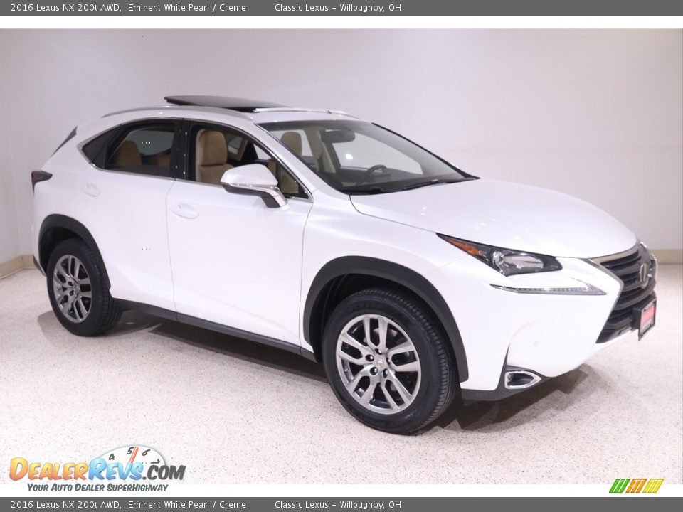 Eminent White Pearl 2016 Lexus NX 200t AWD Photo #1