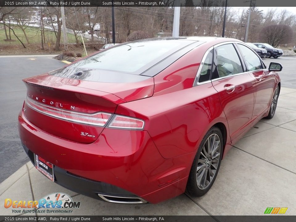 Ruby Red 2015 Lincoln MKZ AWD Photo #5