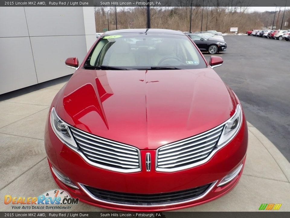 Ruby Red 2015 Lincoln MKZ AWD Photo #8