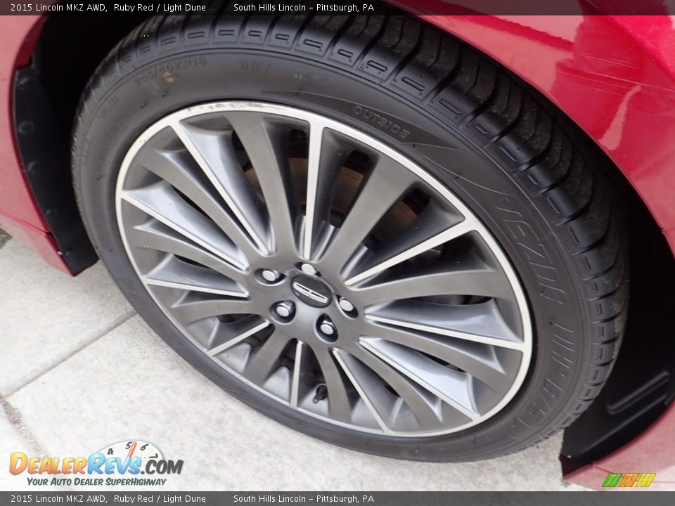 2015 Lincoln MKZ AWD Wheel Photo #9