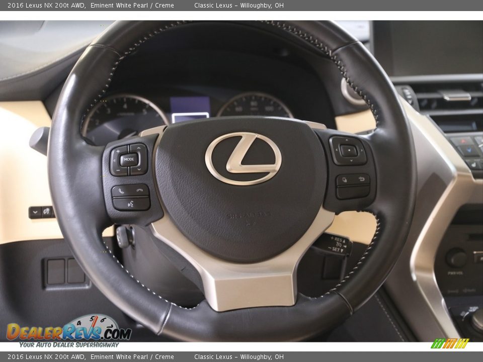 2016 Lexus NX 200t AWD Steering Wheel Photo #8