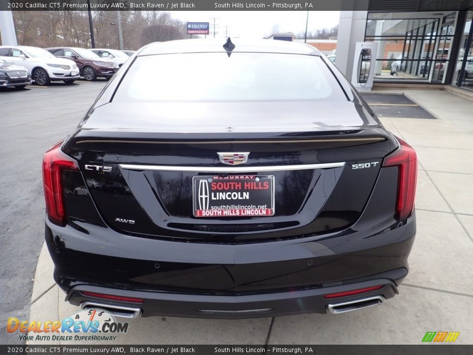 2020 Cadillac CT5 Premium Luxury AWD Black Raven / Jet Black Photo #4