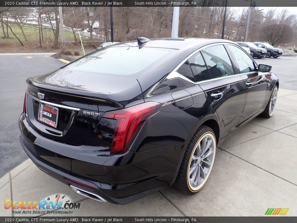 2020 Cadillac CT5 Premium Luxury AWD Black Raven / Jet Black Photo #6