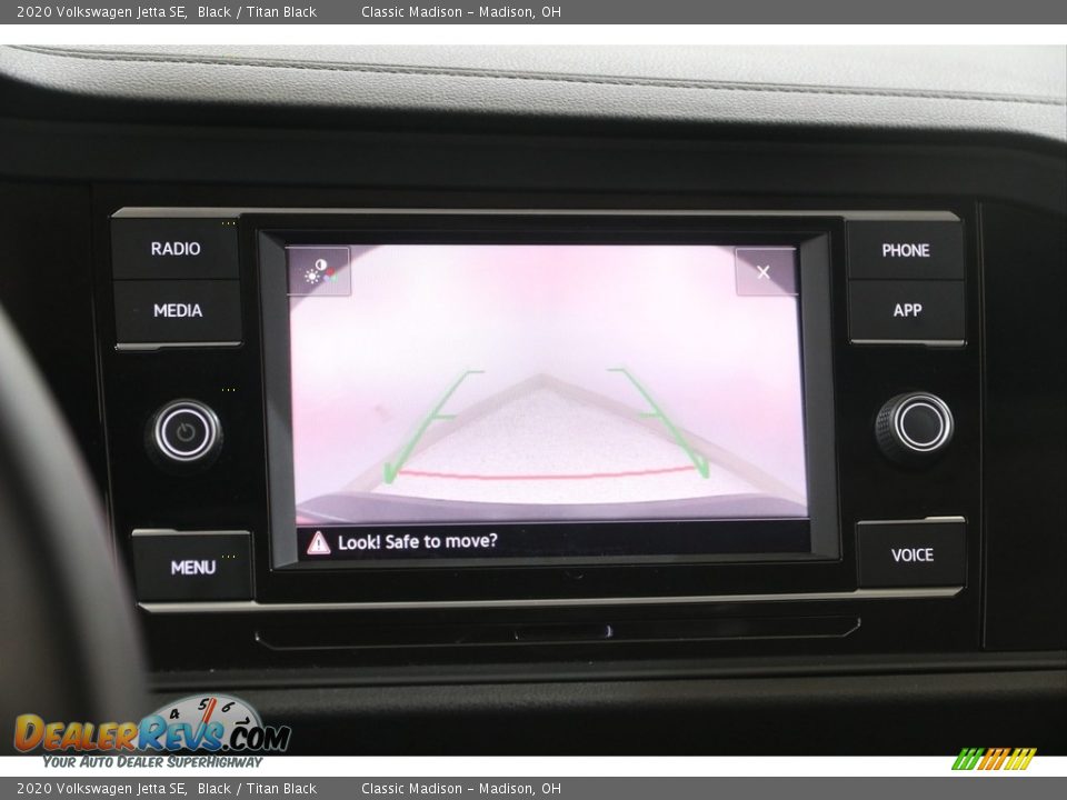 2020 Volkswagen Jetta SE Black / Titan Black Photo #12