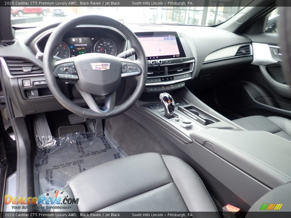 Jet Black Interior - 2020 Cadillac CT5 Premium Luxury AWD Photo #17