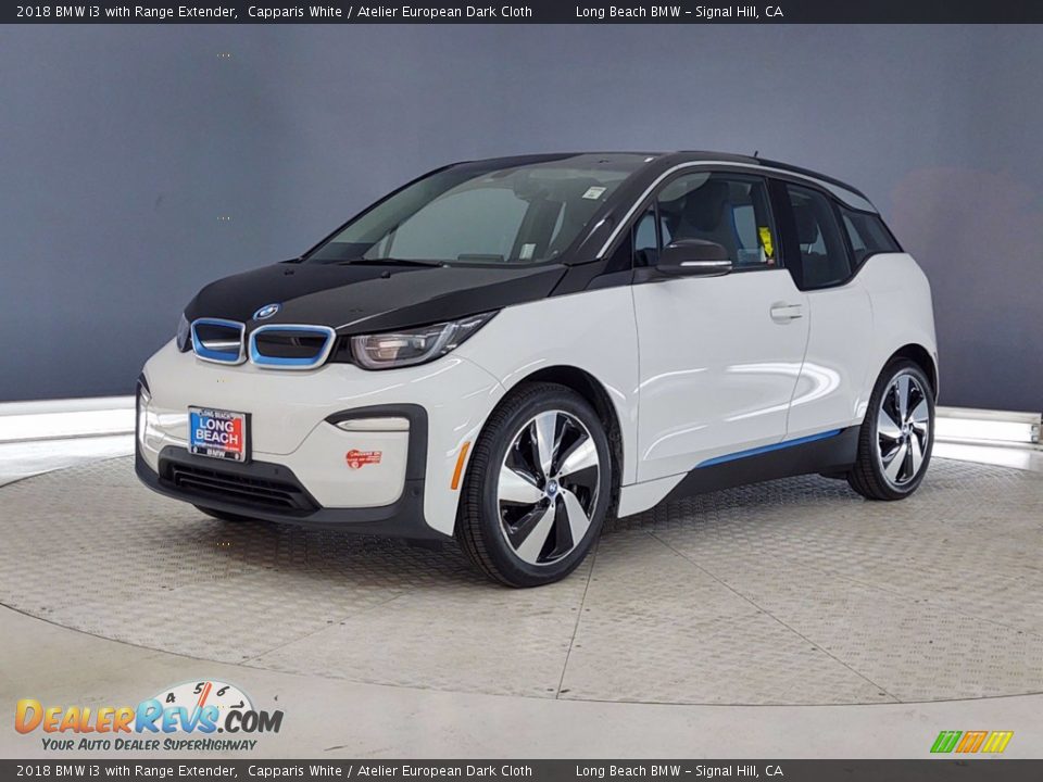 2018 BMW i3 with Range Extender Capparis White / Atelier European Dark Cloth Photo #3