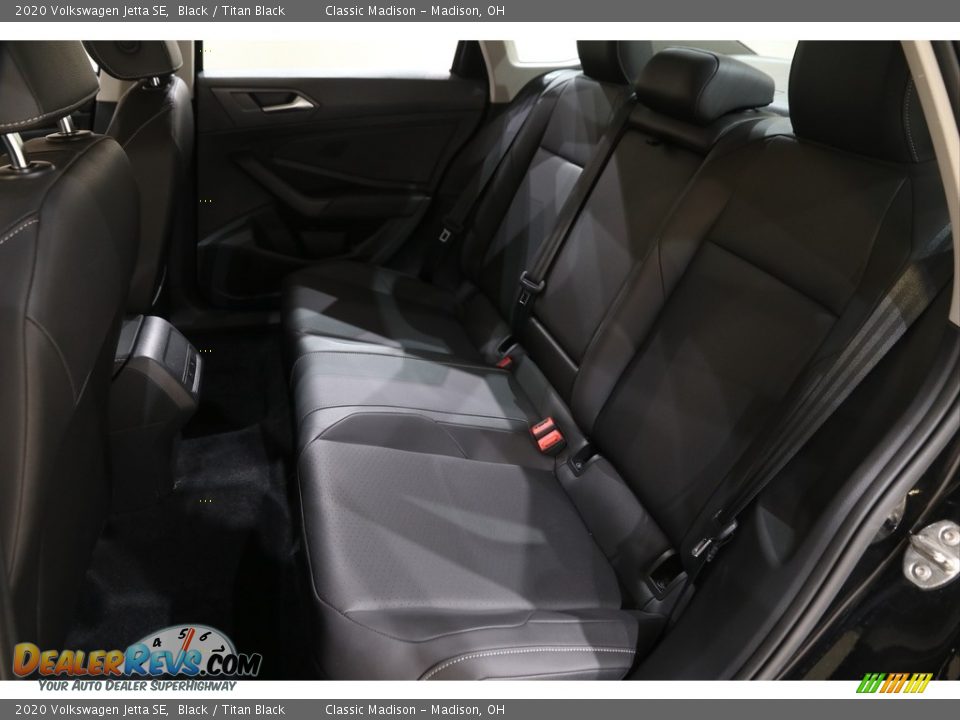 2020 Volkswagen Jetta SE Black / Titan Black Photo #17