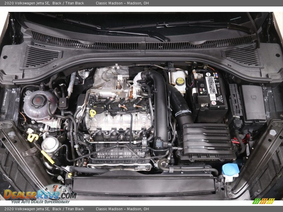 2020 Volkswagen Jetta SE Black / Titan Black Photo #20