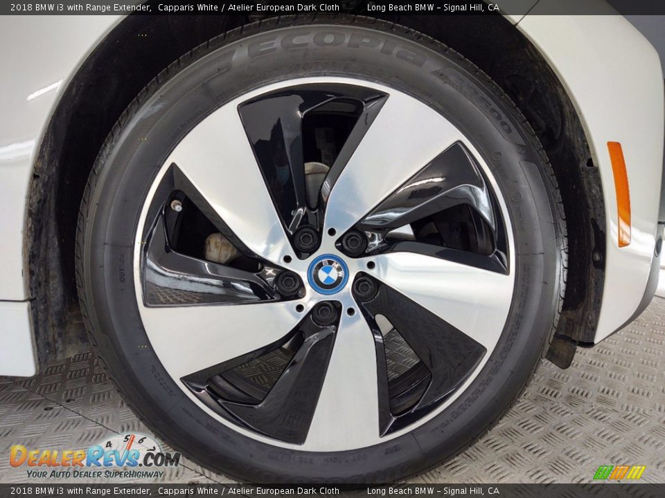 2018 BMW i3 with Range Extender Capparis White / Atelier European Dark Cloth Photo #6