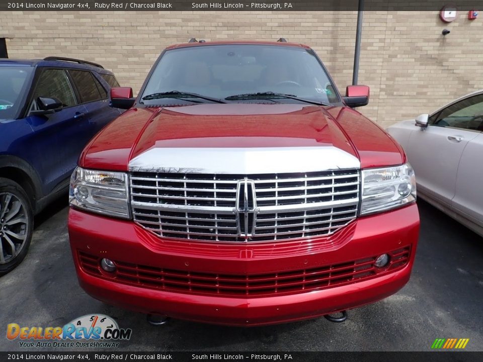 Ruby Red 2014 Lincoln Navigator 4x4 Photo #3