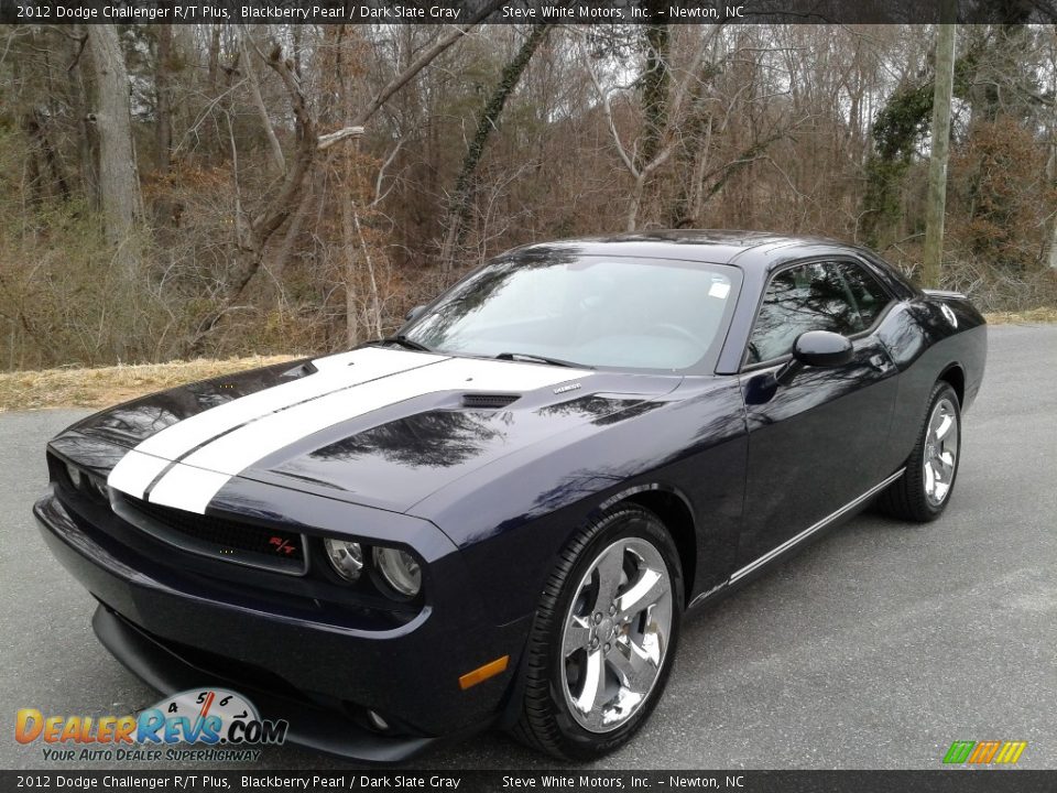 2012 Dodge Challenger R/T Plus Blackberry Pearl / Dark Slate Gray Photo #3