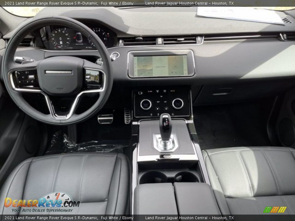 Ebony Interior - 2021 Land Rover Range Rover Evoque S R-Dynamic Photo #5
