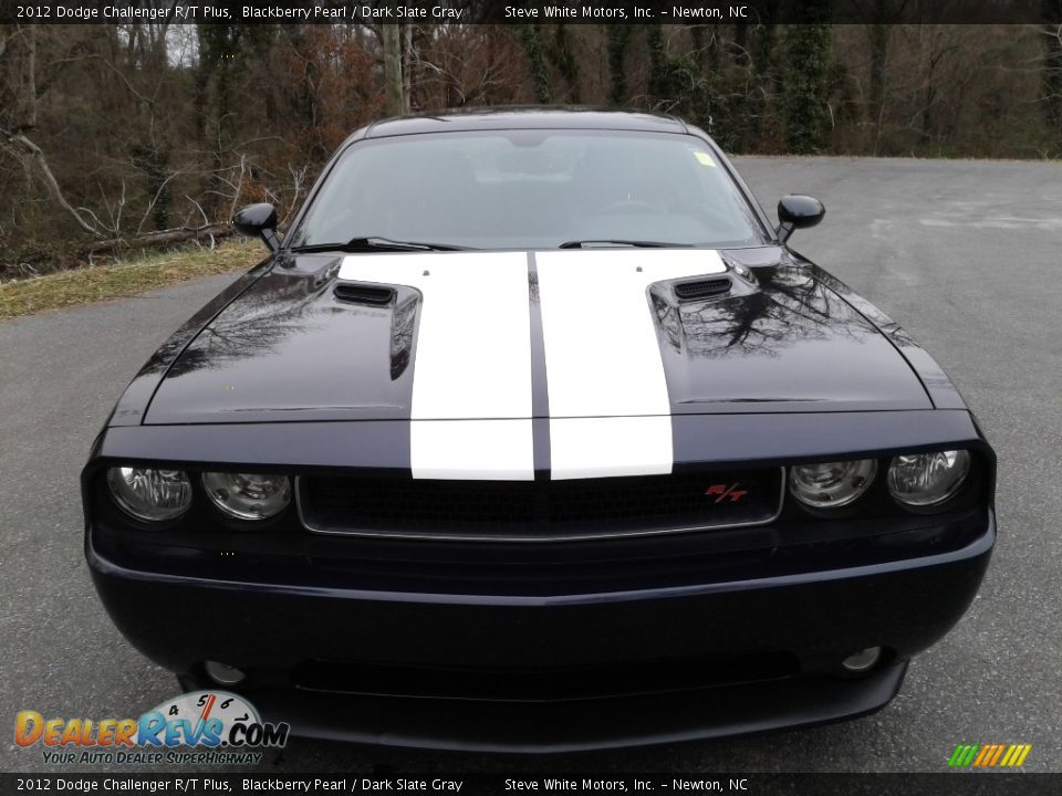 2012 Dodge Challenger R/T Plus Blackberry Pearl / Dark Slate Gray Photo #4