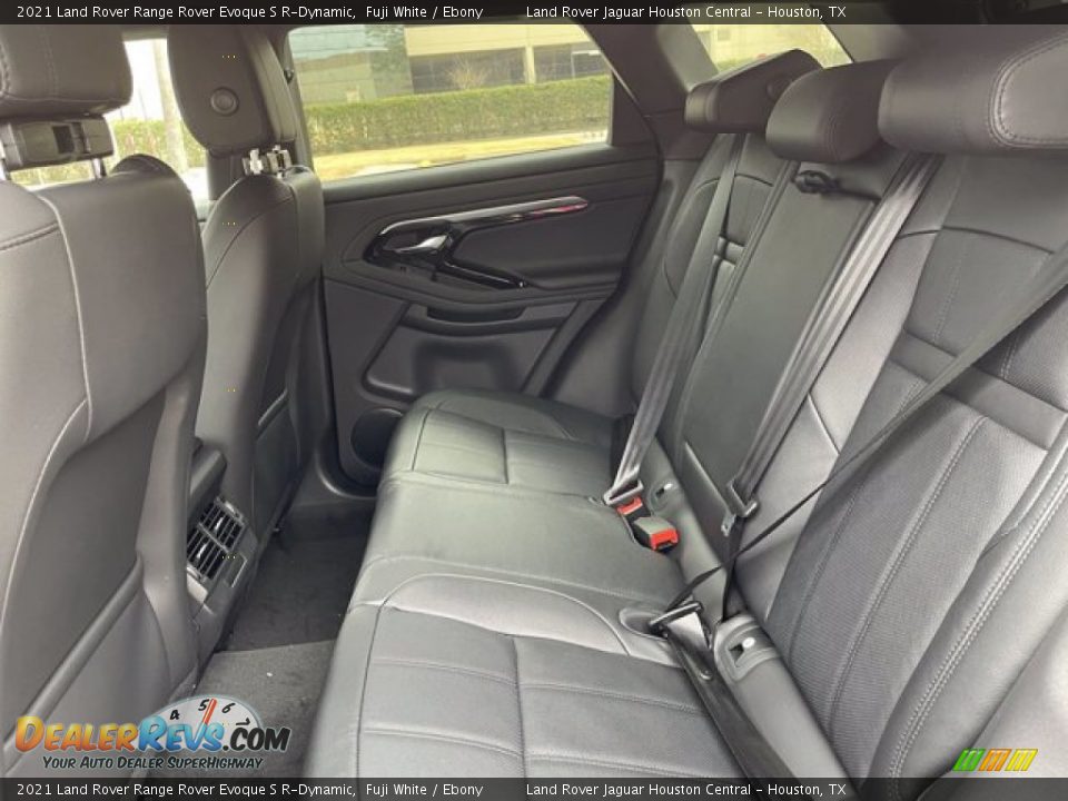 Rear Seat of 2021 Land Rover Range Rover Evoque S R-Dynamic Photo #6