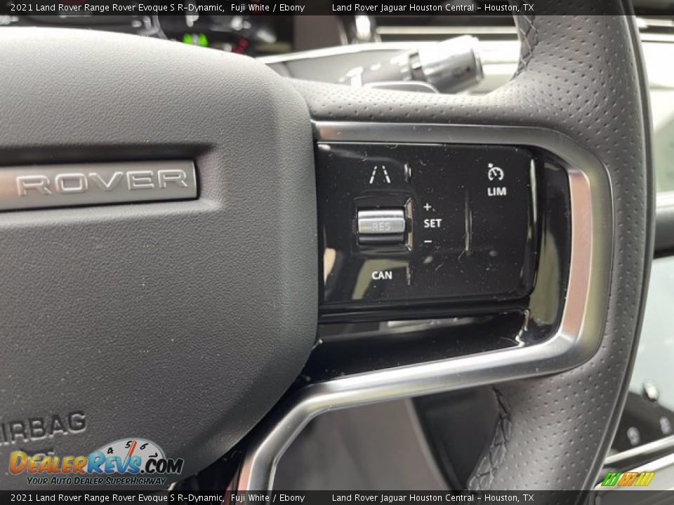 2021 Land Rover Range Rover Evoque S R-Dynamic Steering Wheel Photo #15
