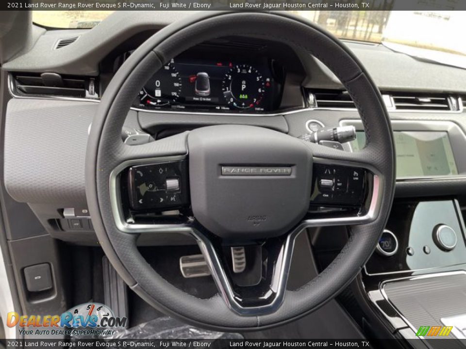 2021 Land Rover Range Rover Evoque S R-Dynamic Steering Wheel Photo #16