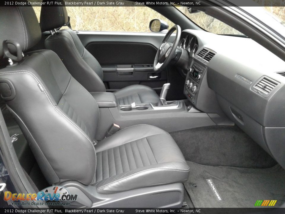 2012 Dodge Challenger R/T Plus Blackberry Pearl / Dark Slate Gray Photo #17