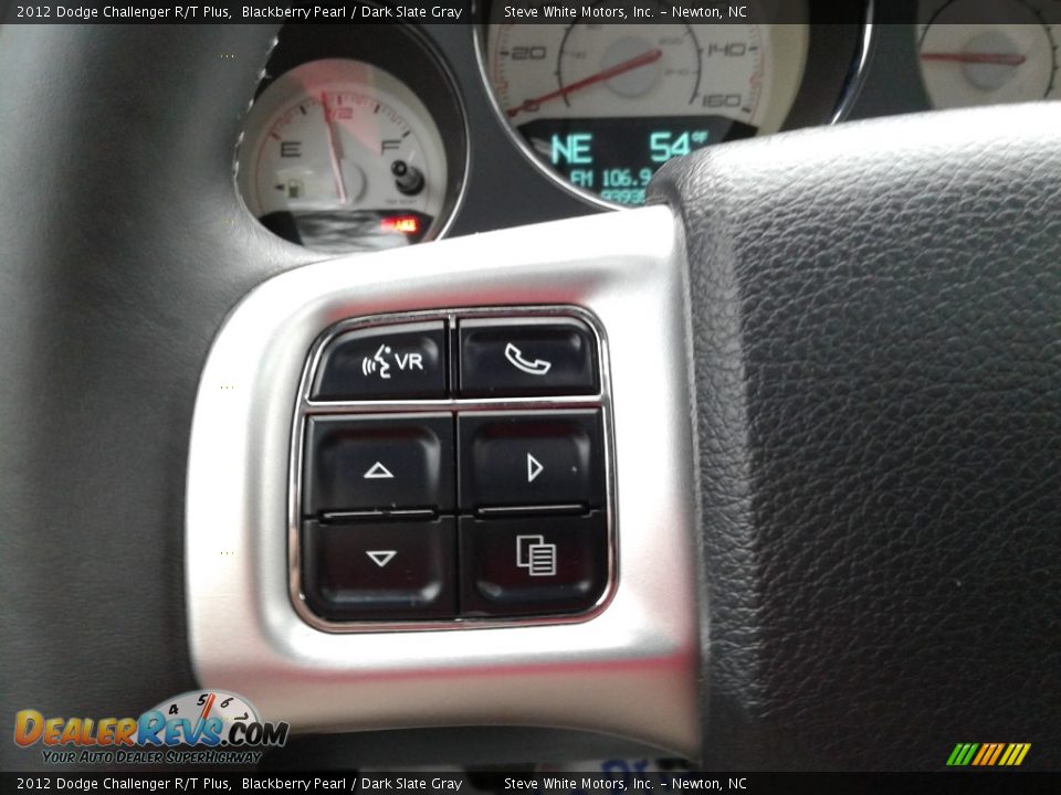 2012 Dodge Challenger R/T Plus Blackberry Pearl / Dark Slate Gray Photo #19