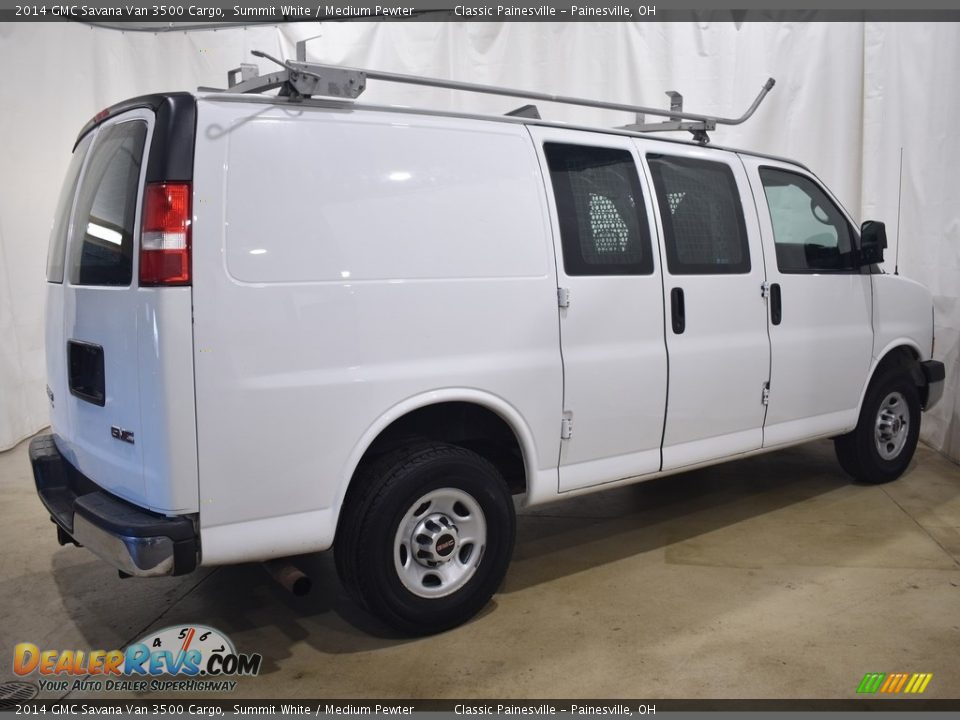 2014 GMC Savana Van 3500 Cargo Summit White / Medium Pewter Photo #2