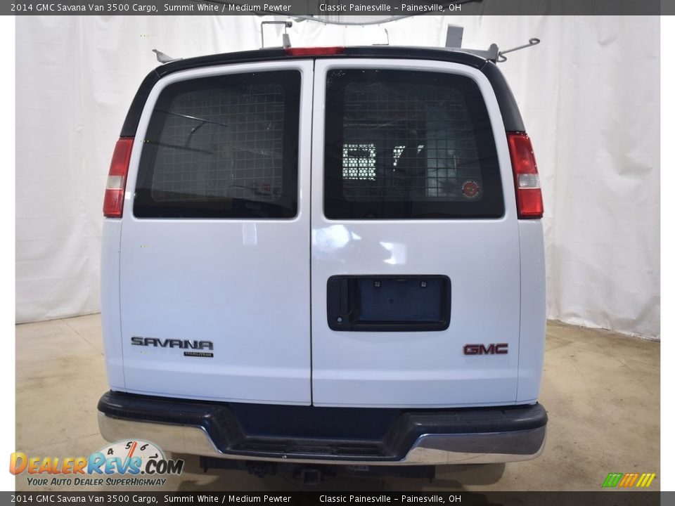 2014 GMC Savana Van 3500 Cargo Summit White / Medium Pewter Photo #3