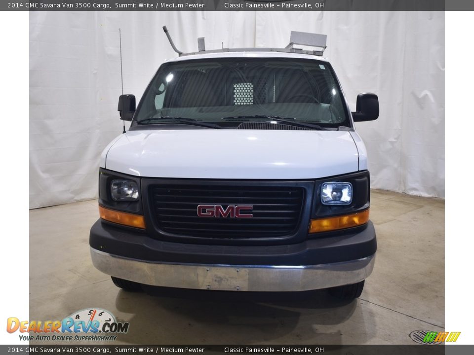 2014 GMC Savana Van 3500 Cargo Summit White / Medium Pewter Photo #4